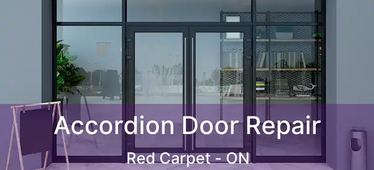  Accordion Door Repair Red Carpet - ON
