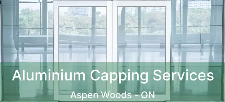  Aluminium Capping Services Aspen Woods - ON