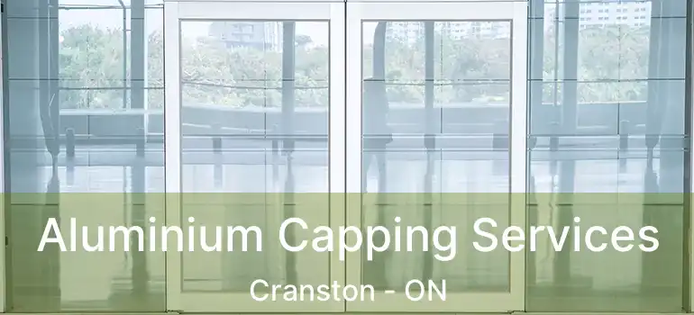  Aluminium Capping Services Cranston - ON