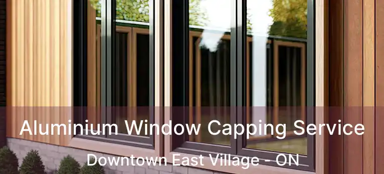  Aluminium Window Capping Service Downtown East Village - ON