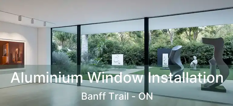  Aluminium Window Installation Banff Trail - ON