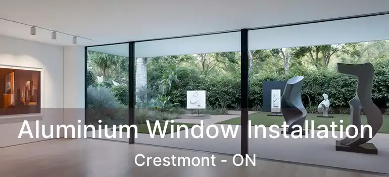  Aluminium Window Installation Crestmont - ON