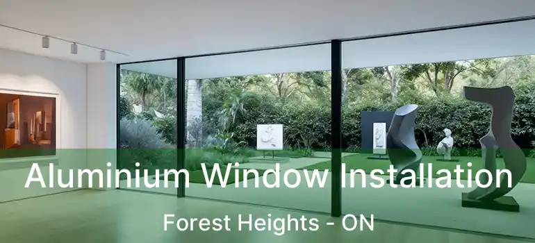  Aluminium Window Installation Forest Heights - ON