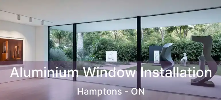 Aluminium Window Installation Hamptons - ON