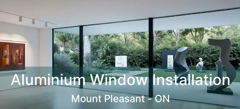  Aluminium Window Installation Mount Pleasant - ON