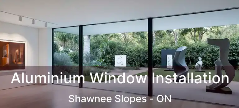  Aluminium Window Installation Shawnee Slopes - ON