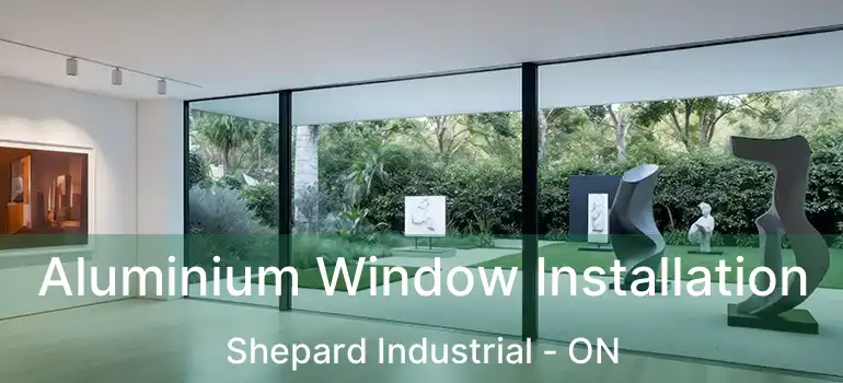  Aluminium Window Installation Shepard Industrial - ON