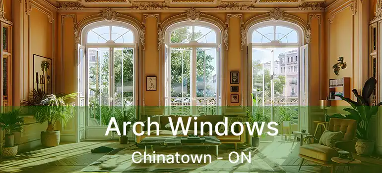  Arch Windows Chinatown - ON