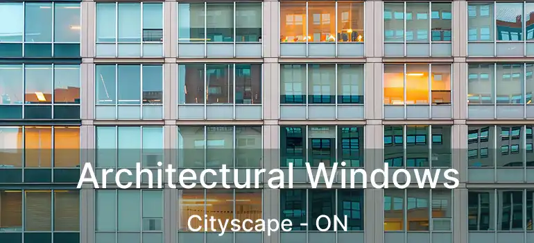 Architectural Windows Cityscape - ON