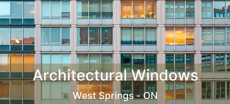  Architectural Windows West Springs - ON
