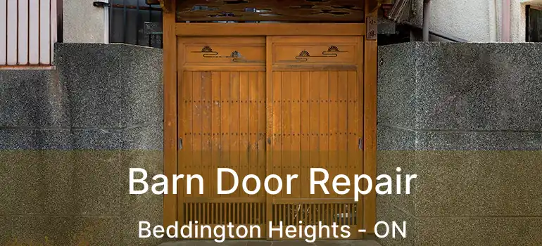  Barn Door Repair Beddington Heights - ON