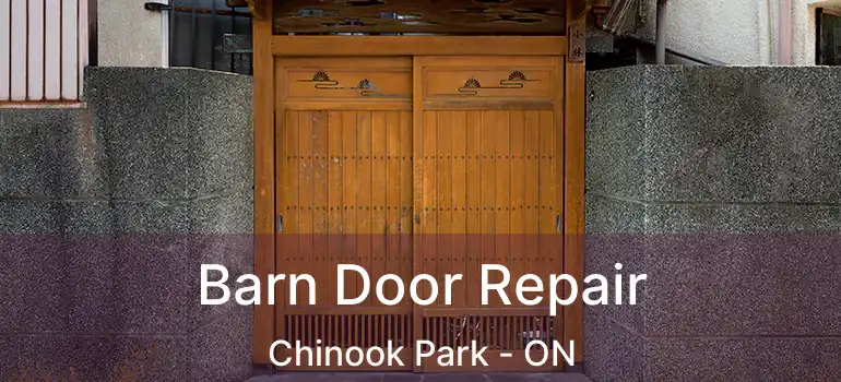  Barn Door Repair Chinook Park - ON