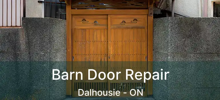  Barn Door Repair Dalhousie - ON
