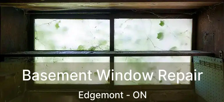  Basement Window Repair Edgemont - ON