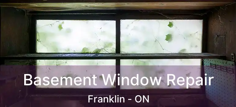 Basement Window Repair Franklin - ON