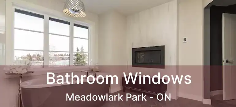  Bathroom Windows Meadowlark Park - ON