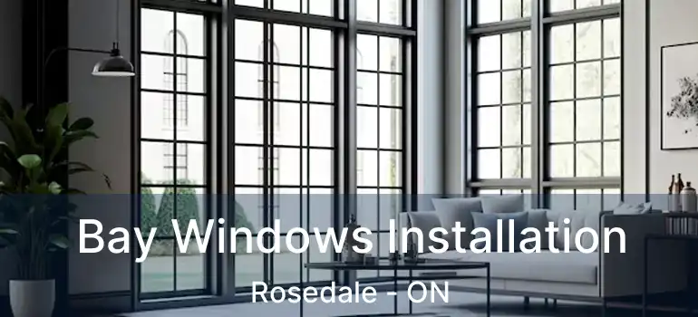  Bay Windows Installation Rosedale - ON