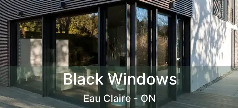  Black Windows Eau Claire - ON