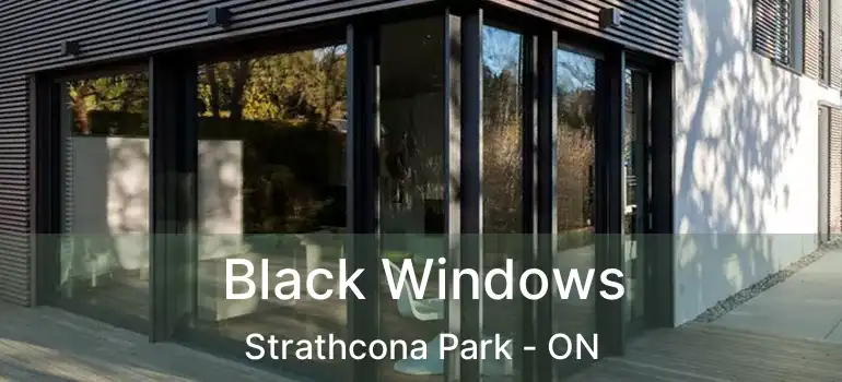  Black Windows Strathcona Park - ON