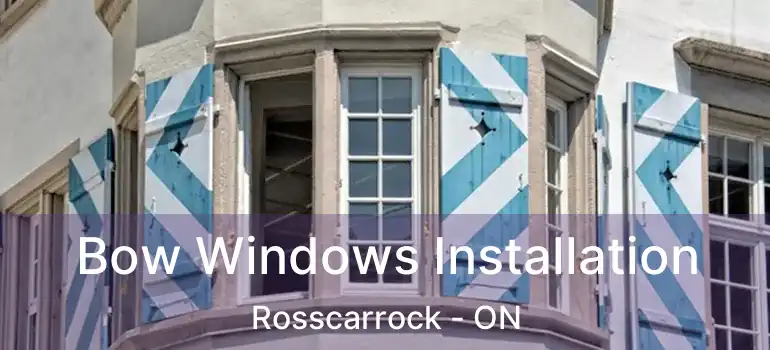  Bow Windows Installation Rosscarrock - ON