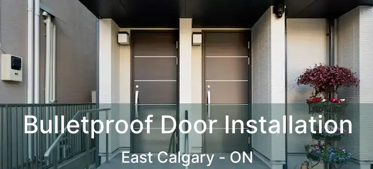  Bulletproof Door Installation East Calgary - ON