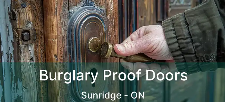  Burglary Proof Doors Sunridge - ON