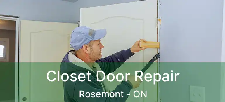  Closet Door Repair Rosemont - ON