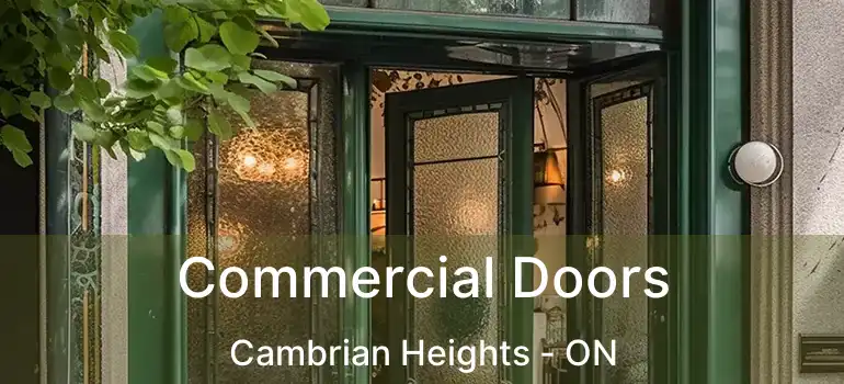  Commercial Doors Cambrian Heights - ON