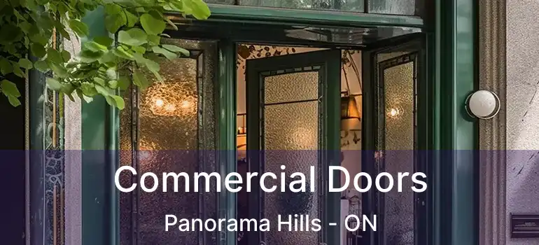  Commercial Doors Panorama Hills - ON