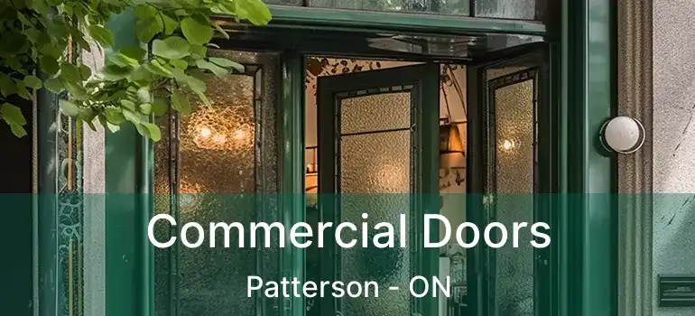  Commercial Doors Patterson - ON