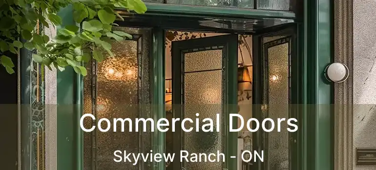  Commercial Doors Skyview Ranch - ON