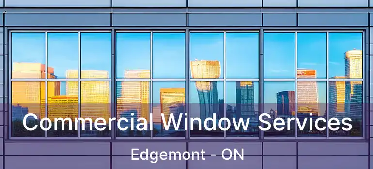  Commercial Window Services Edgemont - ON