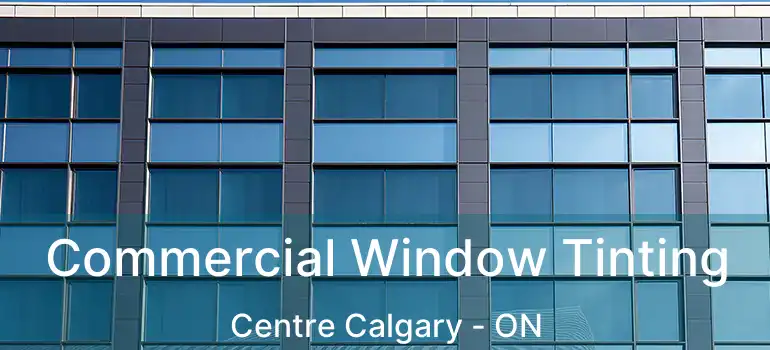  Commercial Window Tinting Centre Calgary - ON