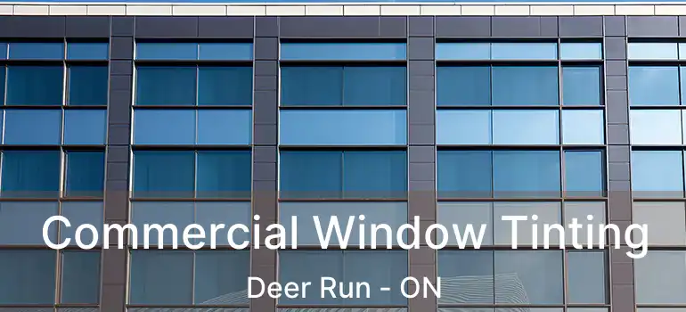  Commercial Window Tinting Deer Run - ON