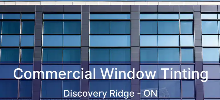  Commercial Window Tinting Discovery Ridge - ON