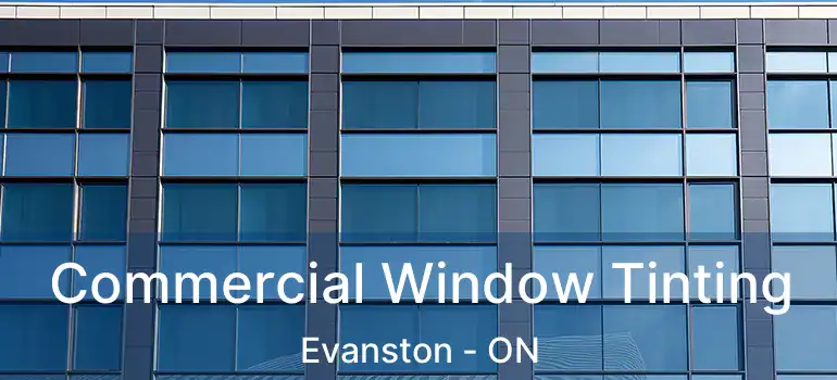  Commercial Window Tinting Evanston - ON