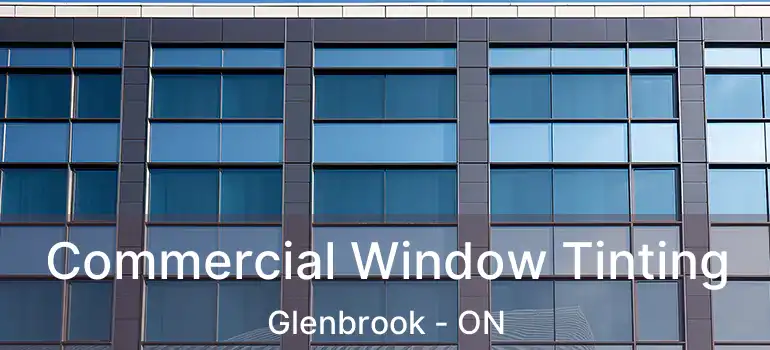  Commercial Window Tinting Glenbrook - ON