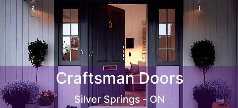  Craftsman Doors Silver Springs - ON