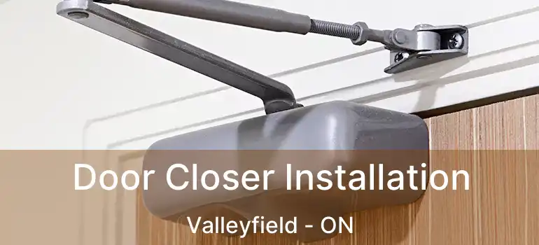  Door Closer Installation Valleyfield - ON