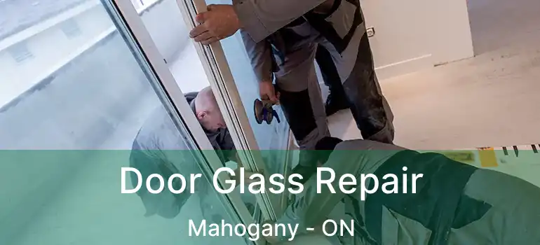  Door Glass Repair Mahogany - ON