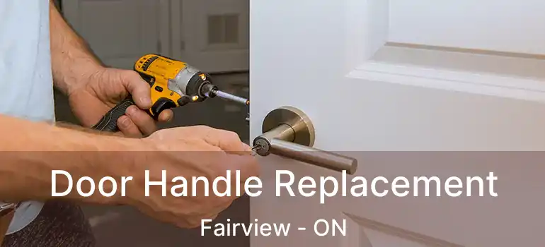  Door Handle Replacement Fairview - ON