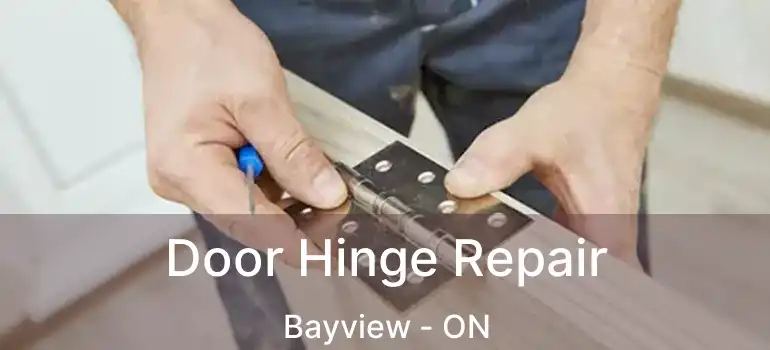  Door Hinge Repair Bayview - ON