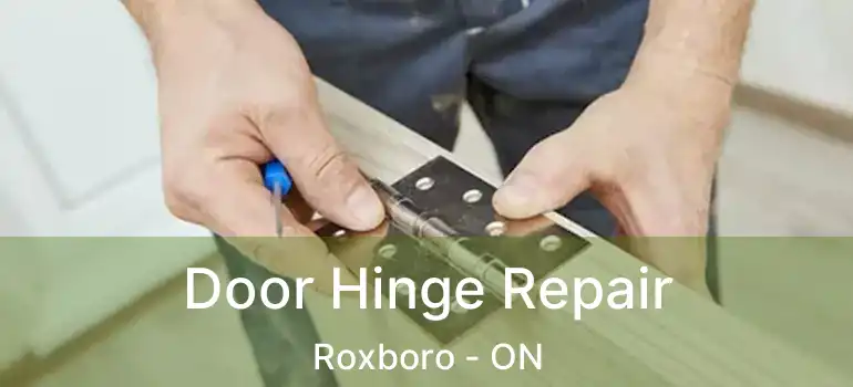  Door Hinge Repair Roxboro - ON
