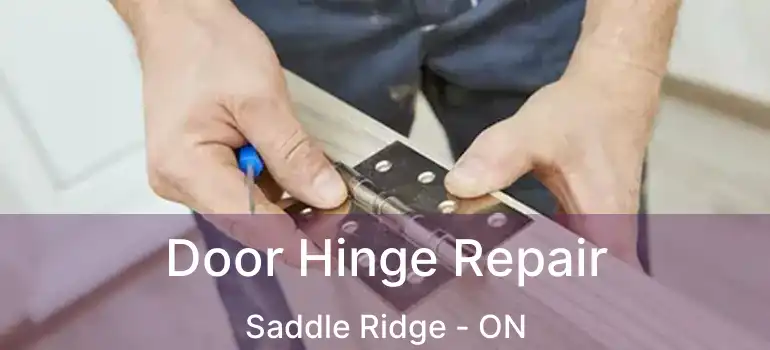  Door Hinge Repair Saddle Ridge - ON