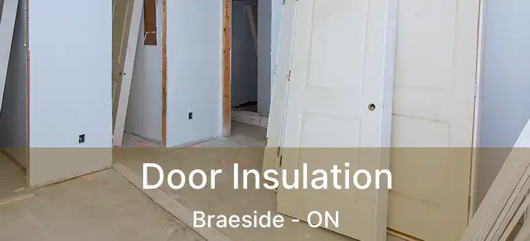  Door Insulation Braeside - ON