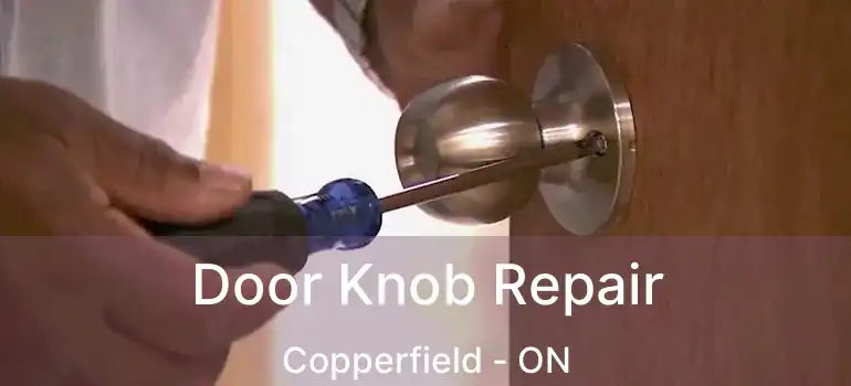  Door Knob Repair Copperfield - ON