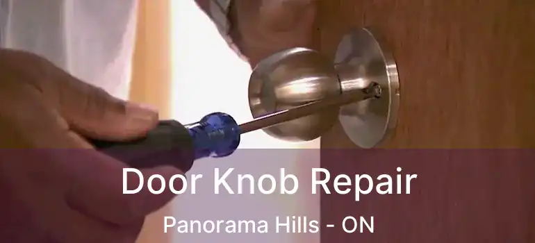  Door Knob Repair Panorama Hills - ON