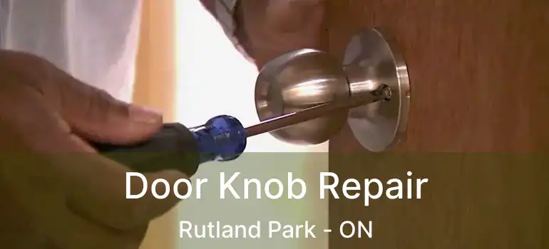  Door Knob Repair Rutland Park - ON