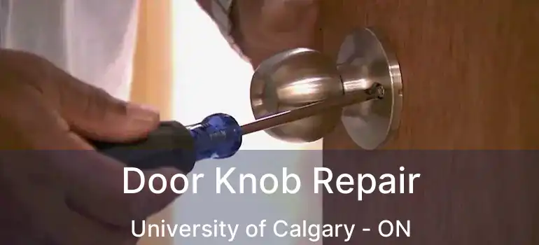  Door Knob Repair University of Calgary - ON