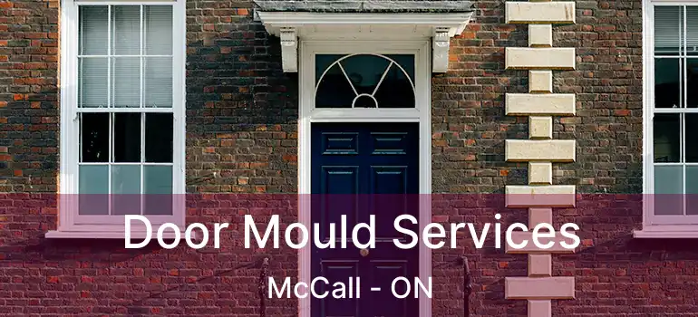 Door Mould Services McCall - ON